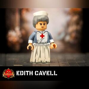 Brickmania | Edith Cavell WWI Nurse Custom Minifigure